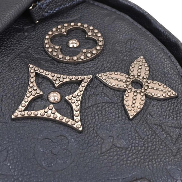 Louis Vuitton Blue Monogram Empreinte Sorbonne Backpack M43741 CA3197 177438 - Picture 7 of 10